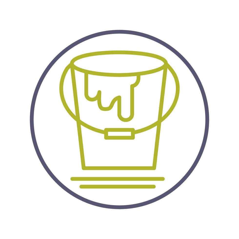 Paint Bucket Vector Icon