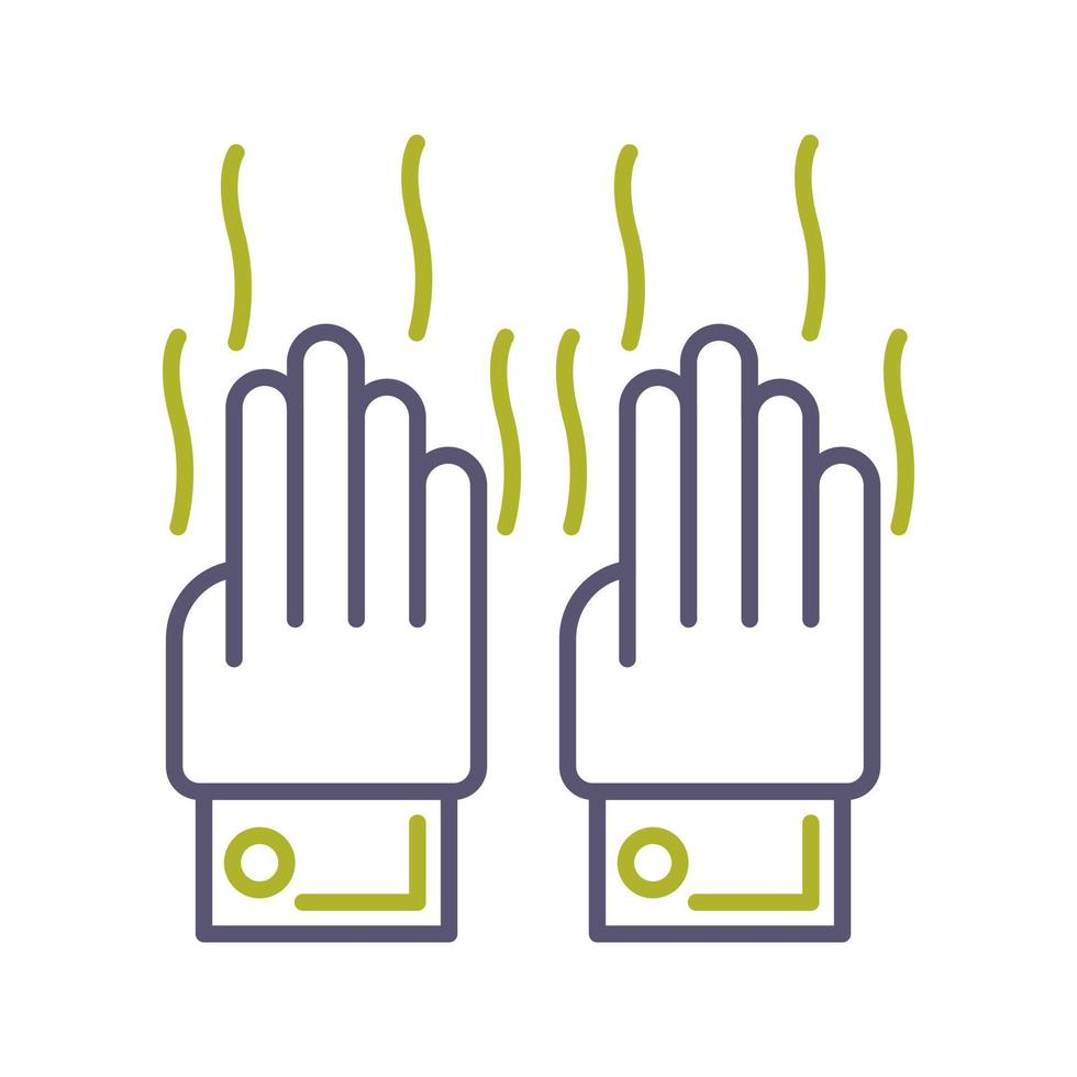 Smelly Hands Vector Icon