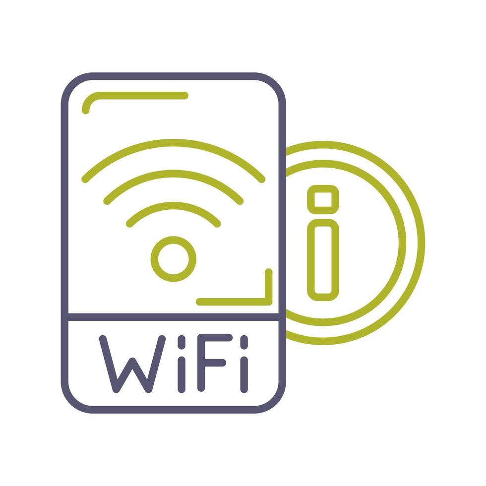 icono de vector de señal wifi