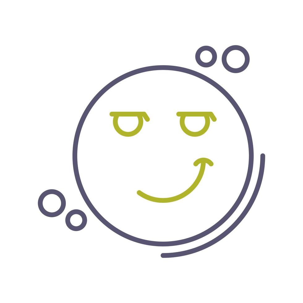 Smirk Vector Icon