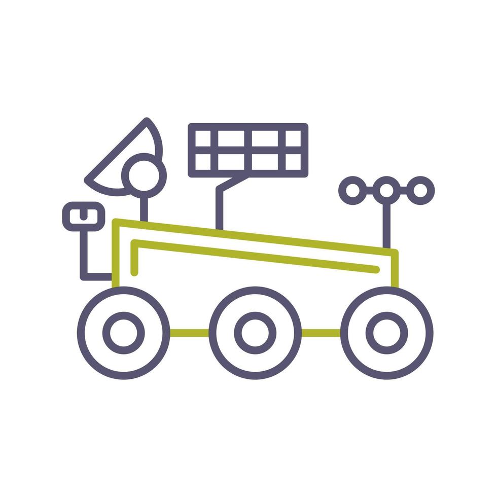 Mars Rover Vector Icon