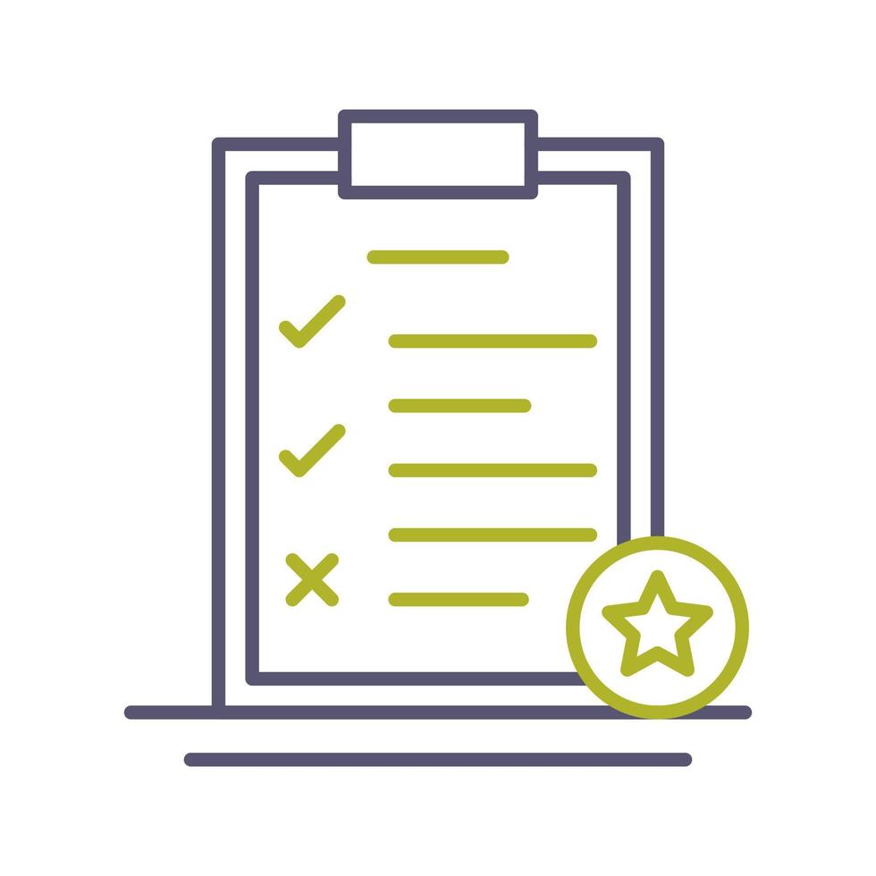 Task List Vector Icon