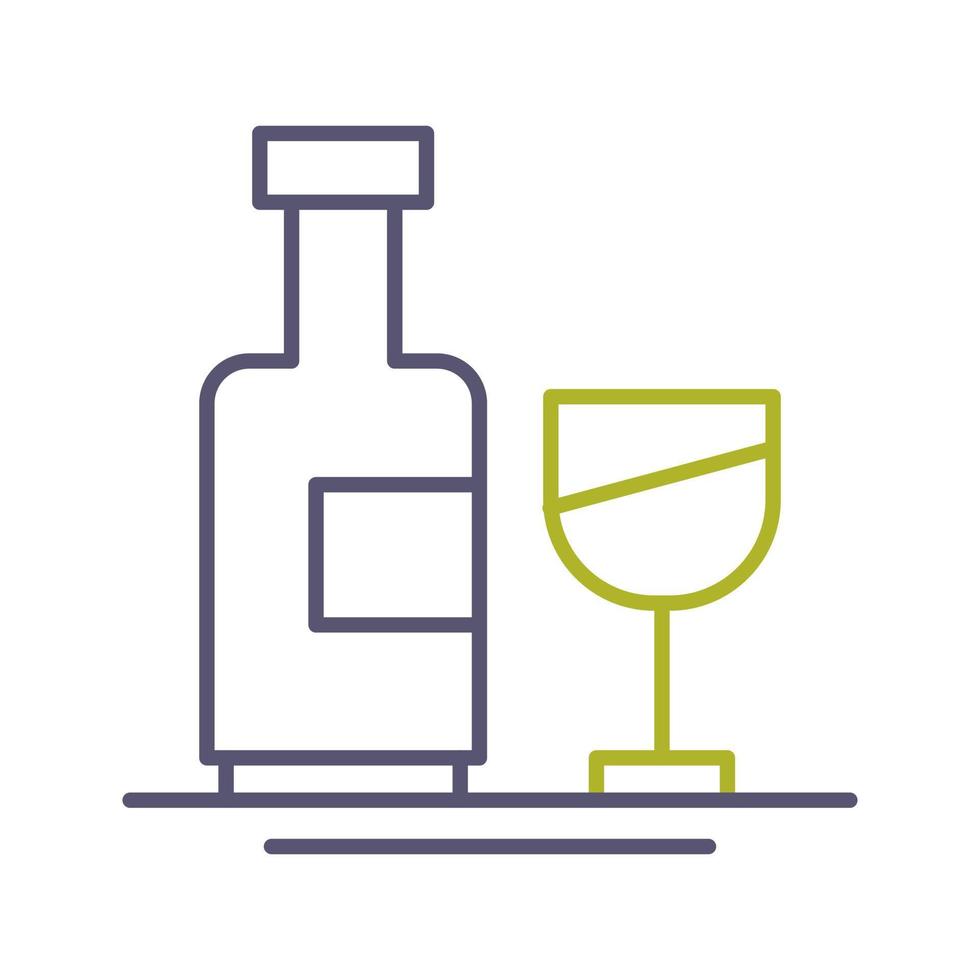 Wine Bottle Vector Icon