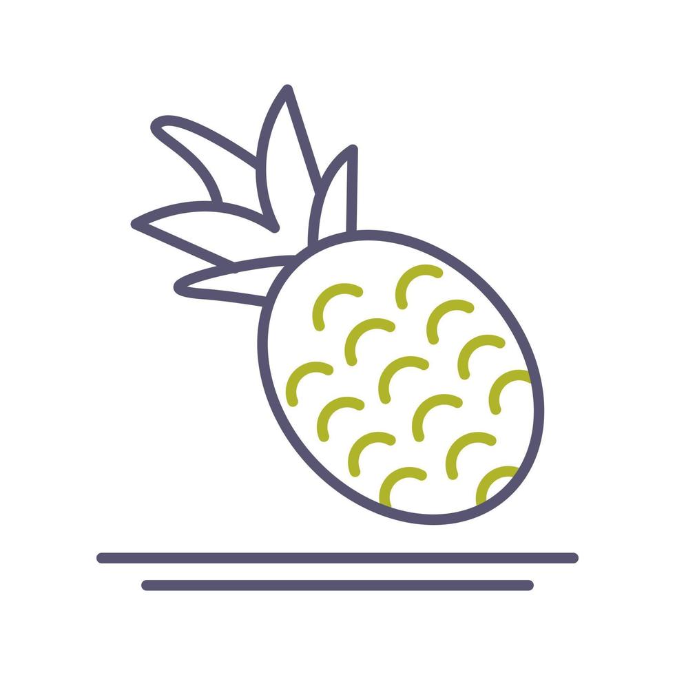 Pineapple Vector Icon