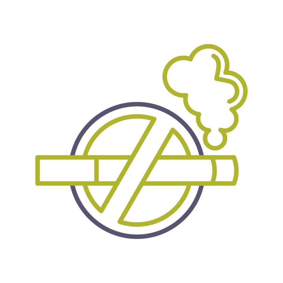 No Tobacco Vector Icon