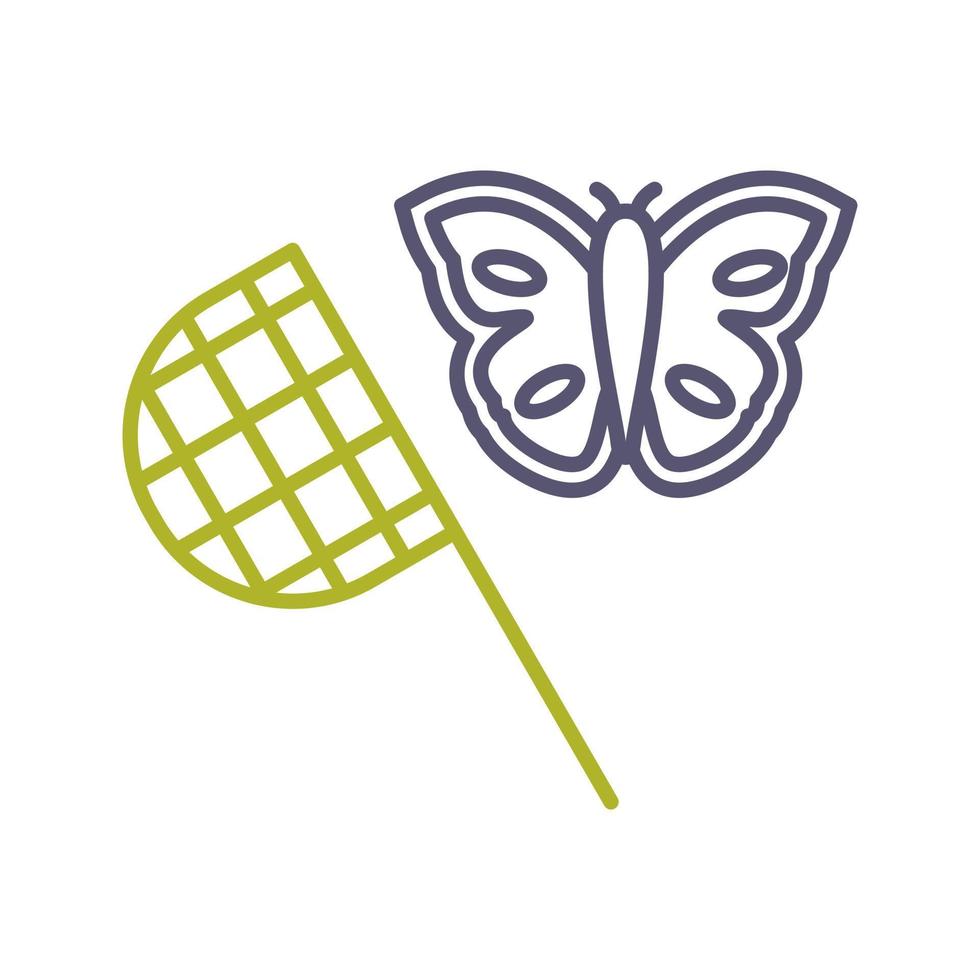Butterfly Catcher Vector Icon