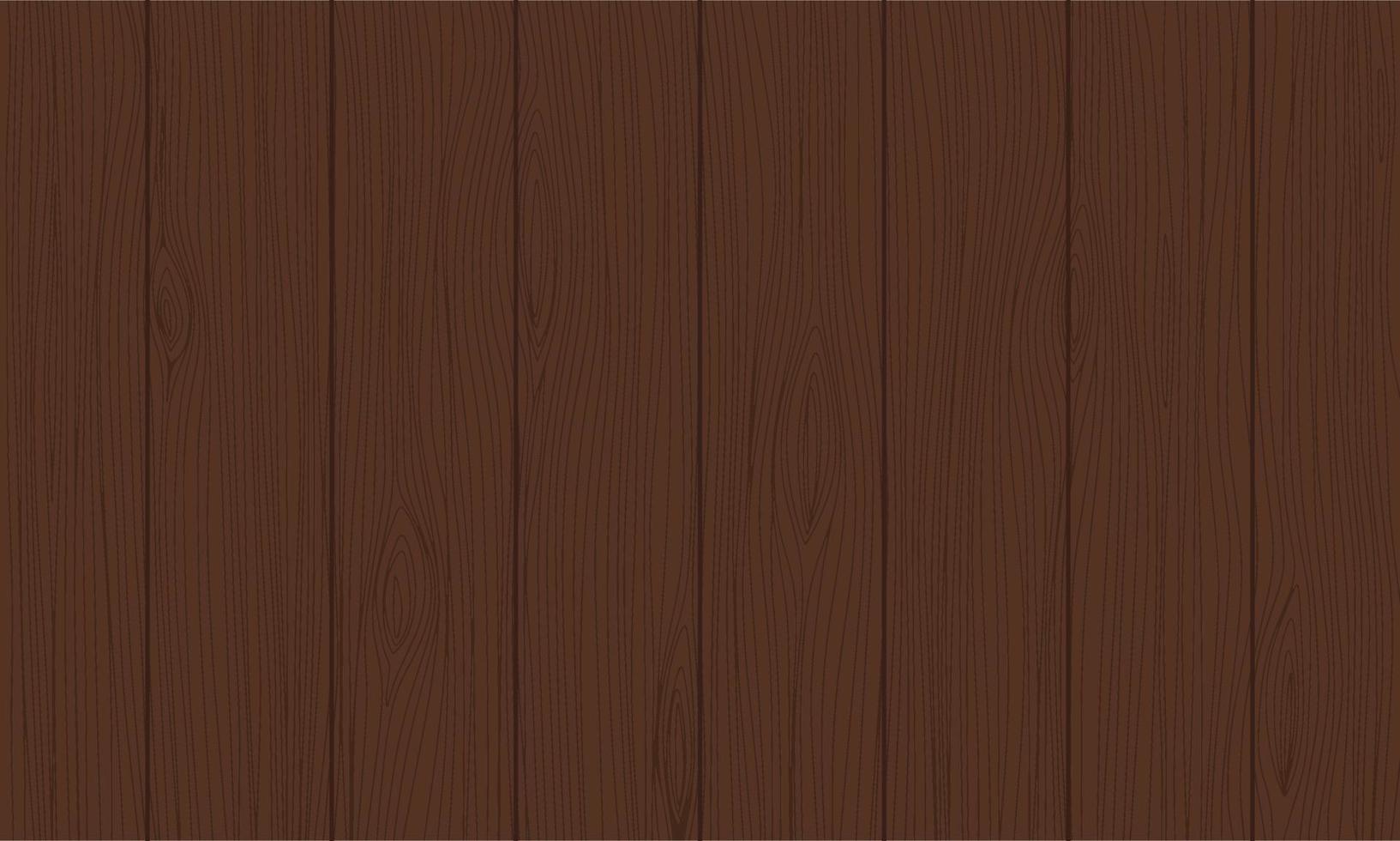 Hand draw wooden background. Natural background from dark wood. Vector illustration.