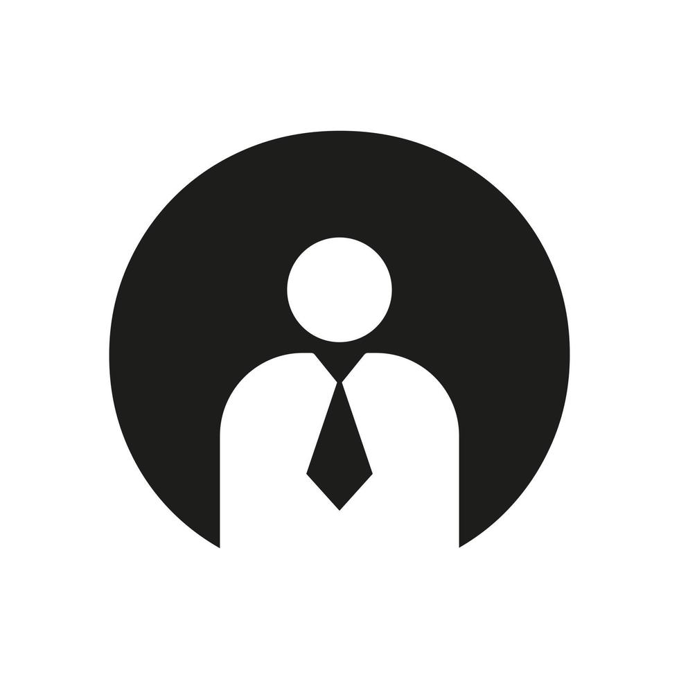 Letter O Business Man Symbol  for Insurance, Secure And Success Vector Template
