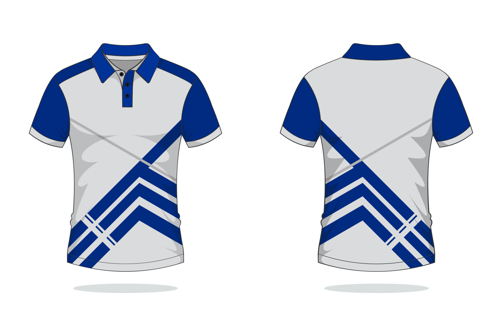 Polo Shirt Design Blue