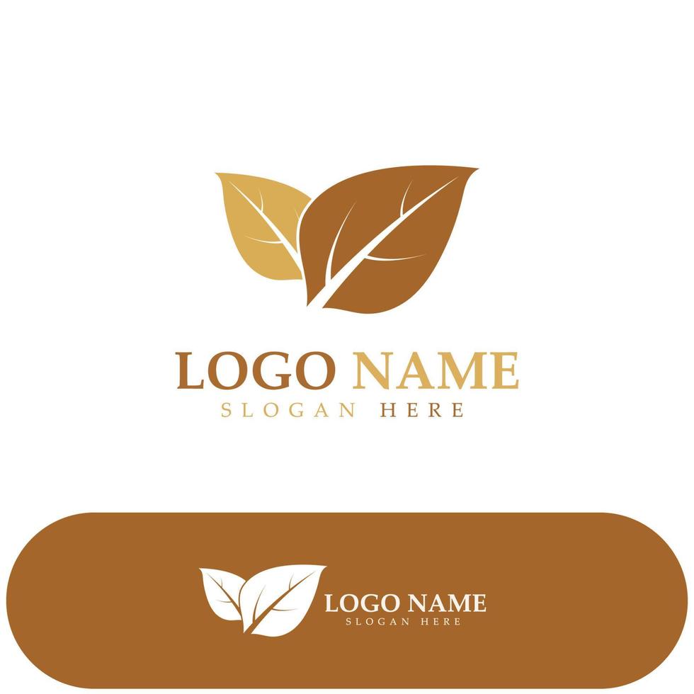 tobacco leaf logo,tobacco field and tobacco cigarette logo template design vector