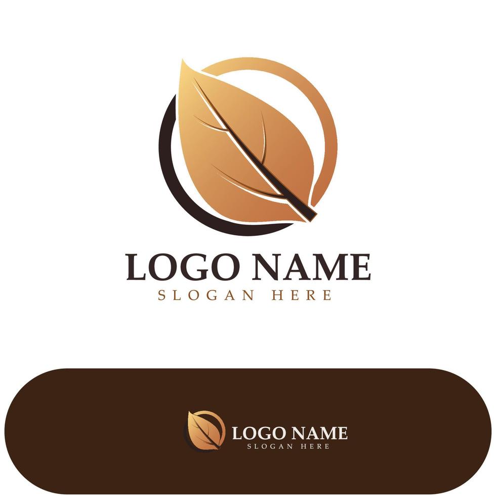 tobacco leaf logo,tobacco field and tobacco cigarette logo template design vector