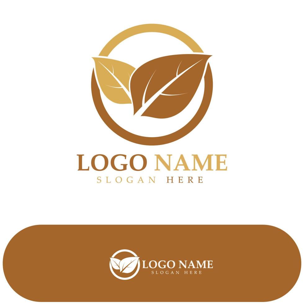 logotipo de hoja de tabaco, campo de tabaco y vector de diseño de plantilla de logotipo de cigarrillo de tabaco