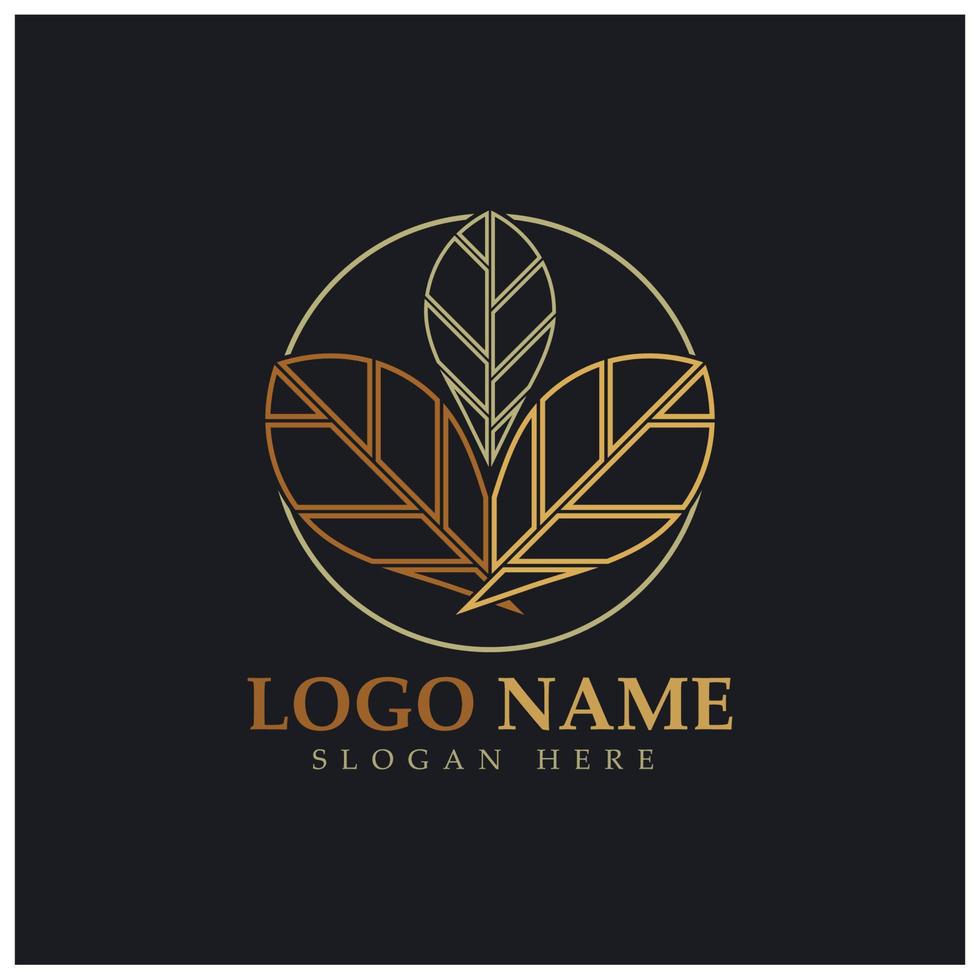 tobacco leaf logo,tobacco field and tobacco cigarette logo template design vector