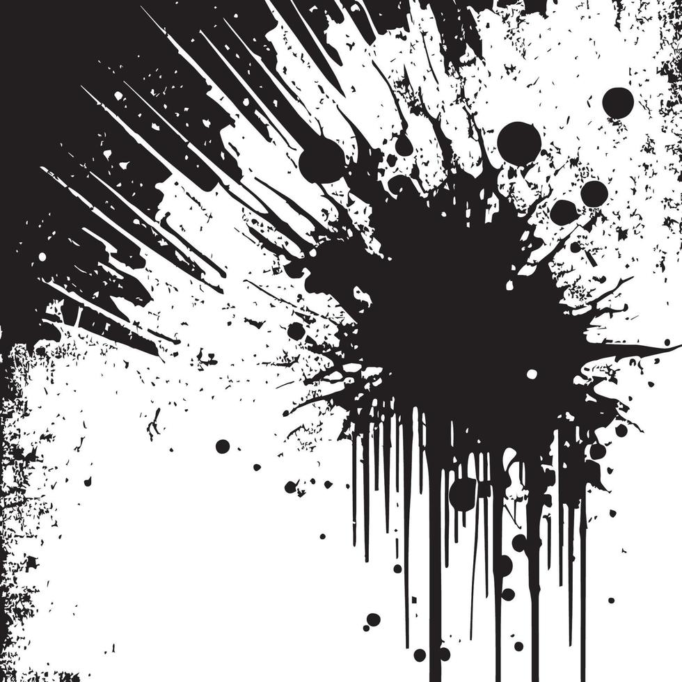 Abstract texture background black white grunge - Vector