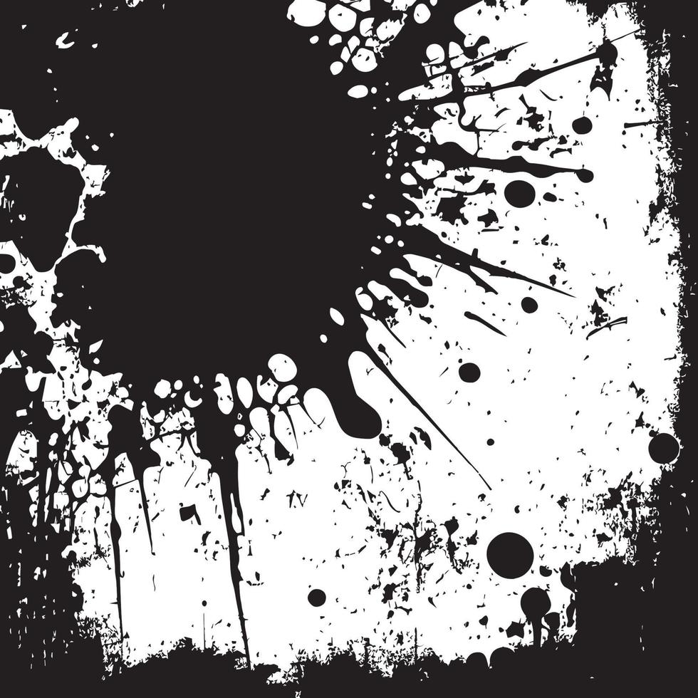 Abstract texture background black white grunge - Vector