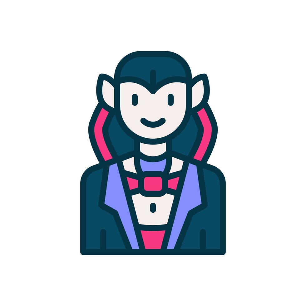 dracula icon for your website, mobile, presentation, and logo design. vector