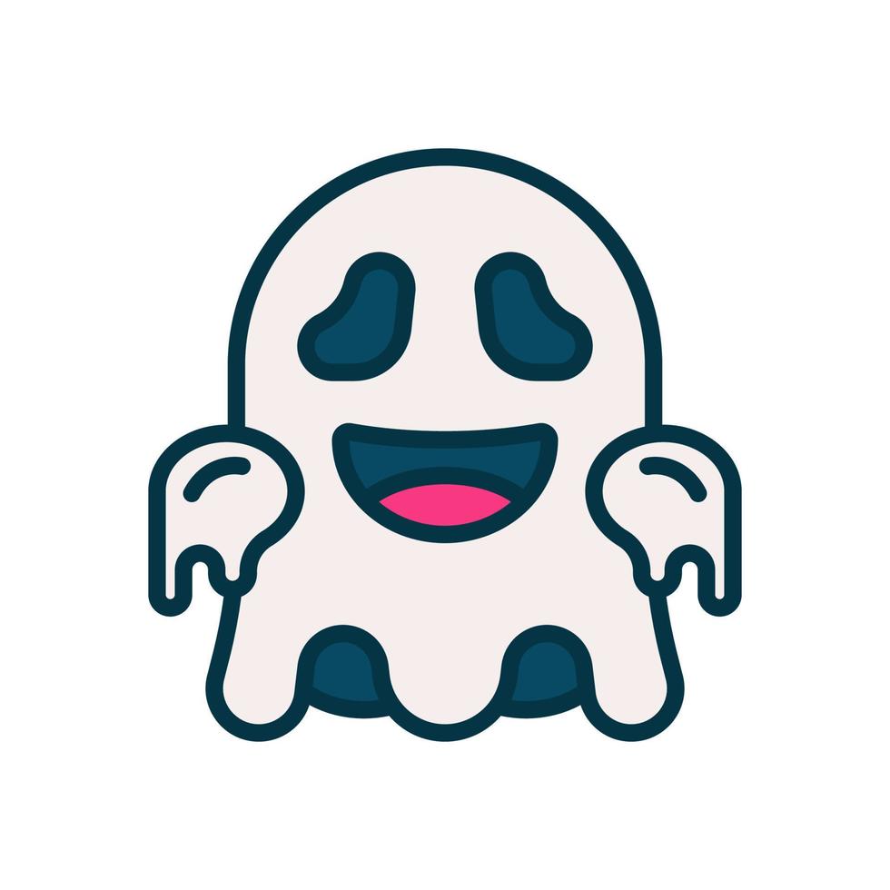 ghost icon for your website, mobile, presentation, and logo design. vector
