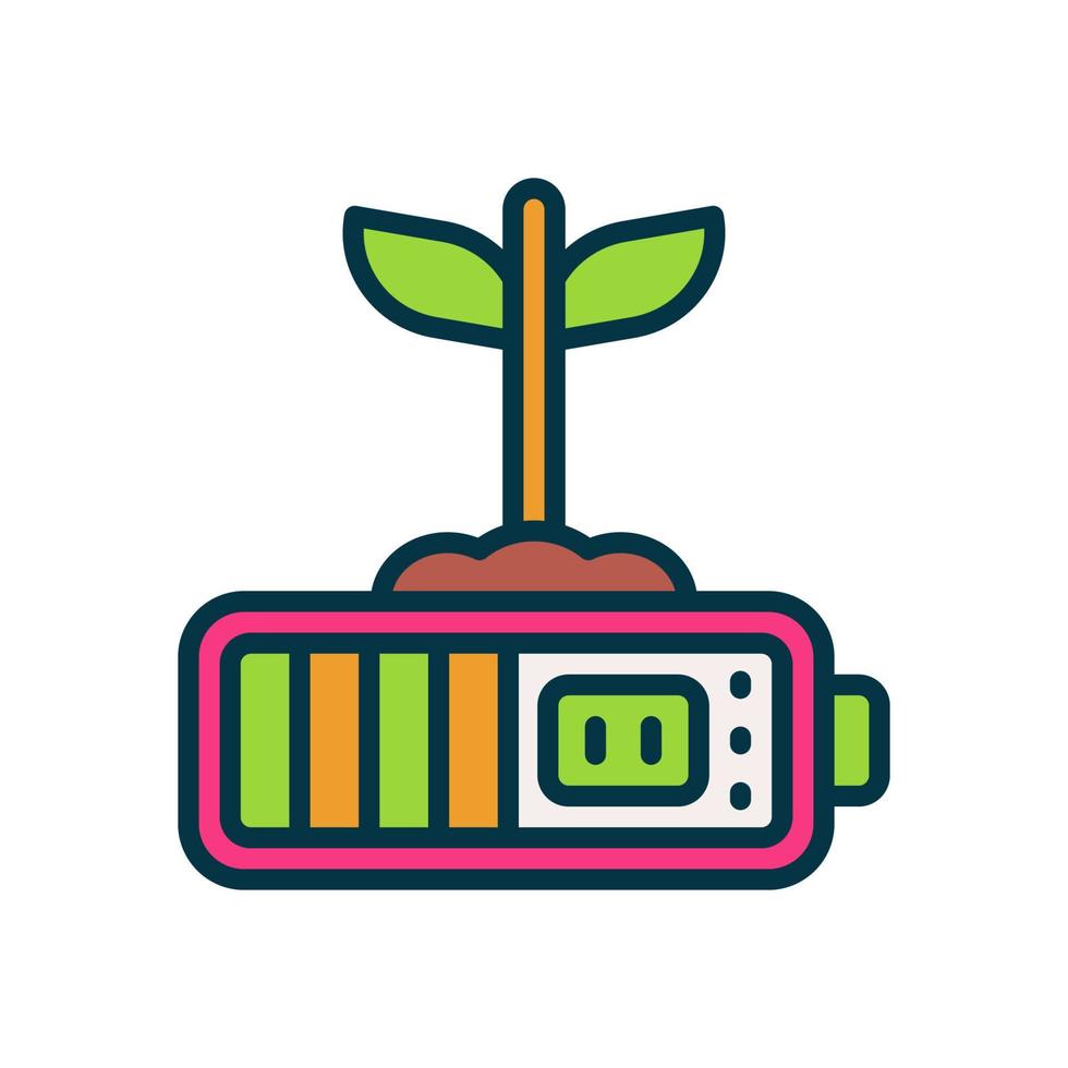 battery icon for your website, mobile, presentation, and logo design. vector