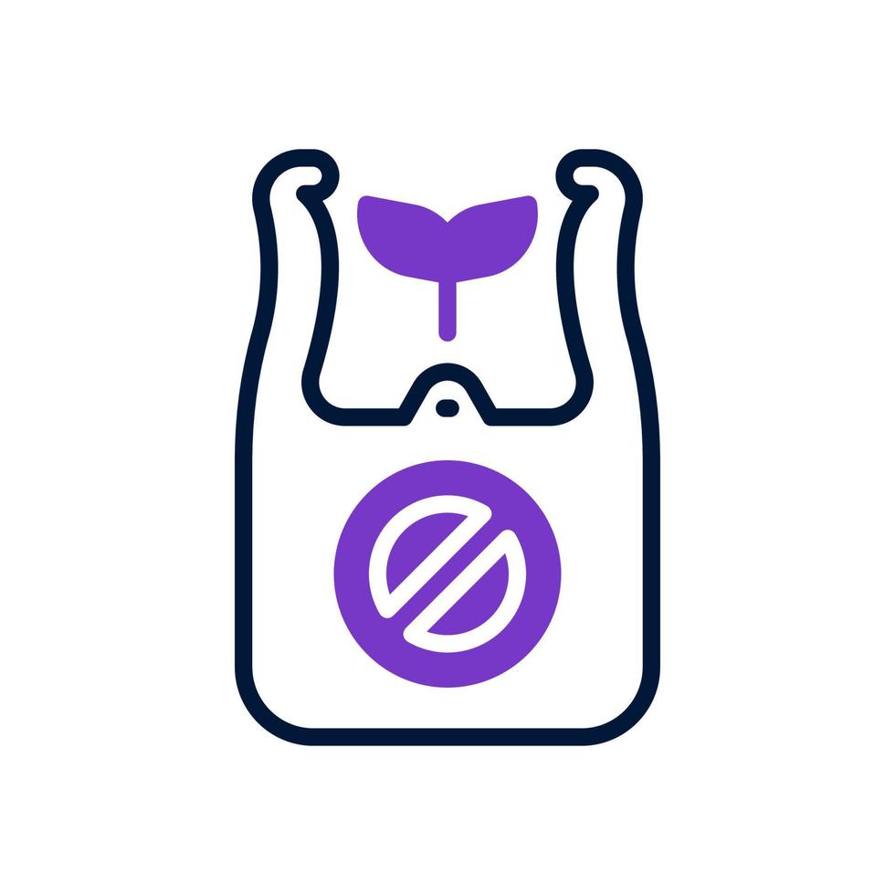 no plastic icon for your website, mobile, presentation, and logo design. vector