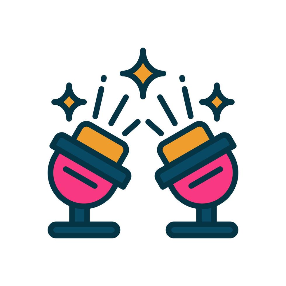 spotlight icon for your website, mobile, presentation, and logo design. vector