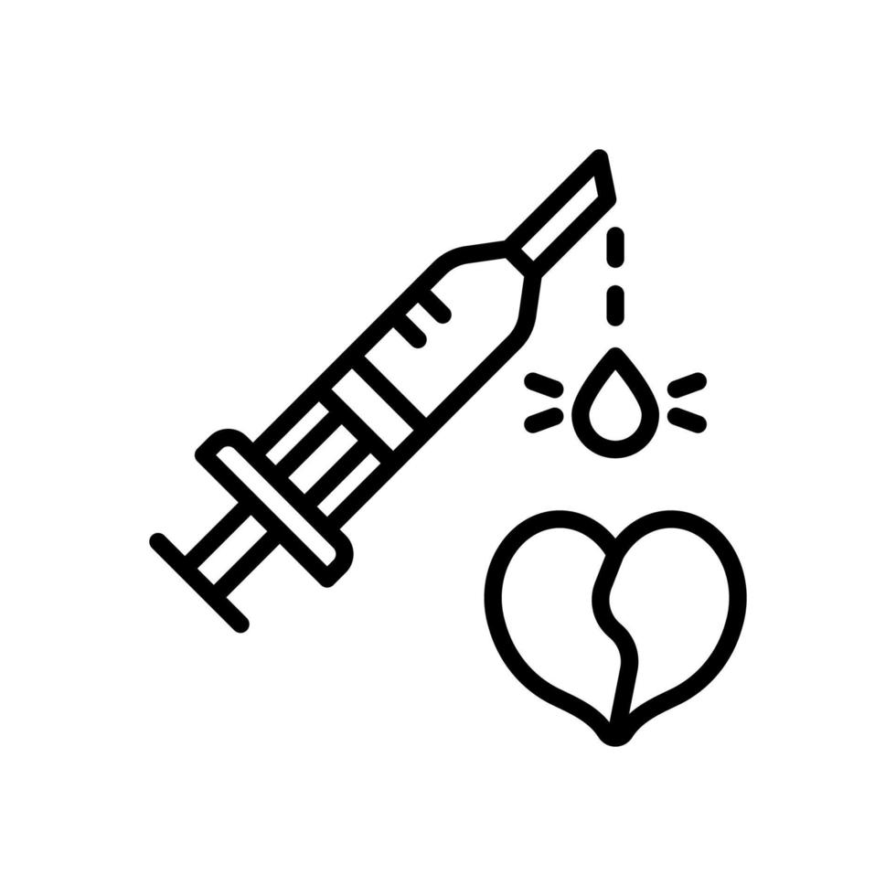 injection icon for your website, mobile, presentation, and logo design. vector