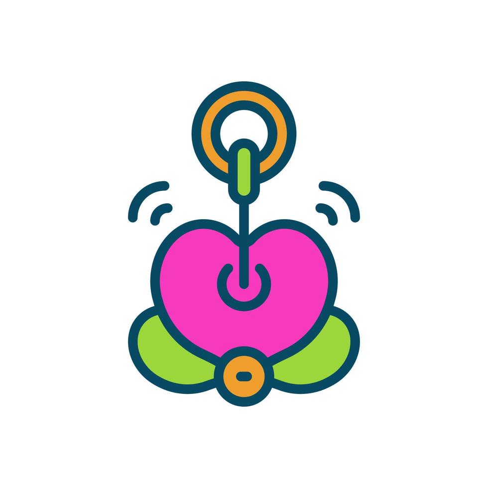 key chain icon for your website, mobile, presentation, and logo design. vector
