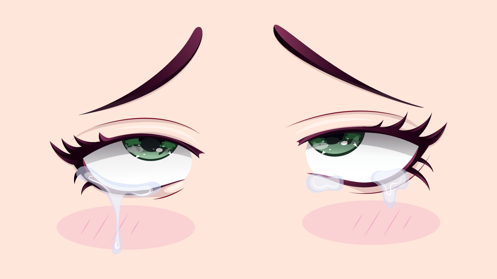 amorous look, valentine's day, Anime eyes, anime girl eyes, anime style eyes  vector, love, eyes shining with love 19496275 Vector Art at Vecteezy