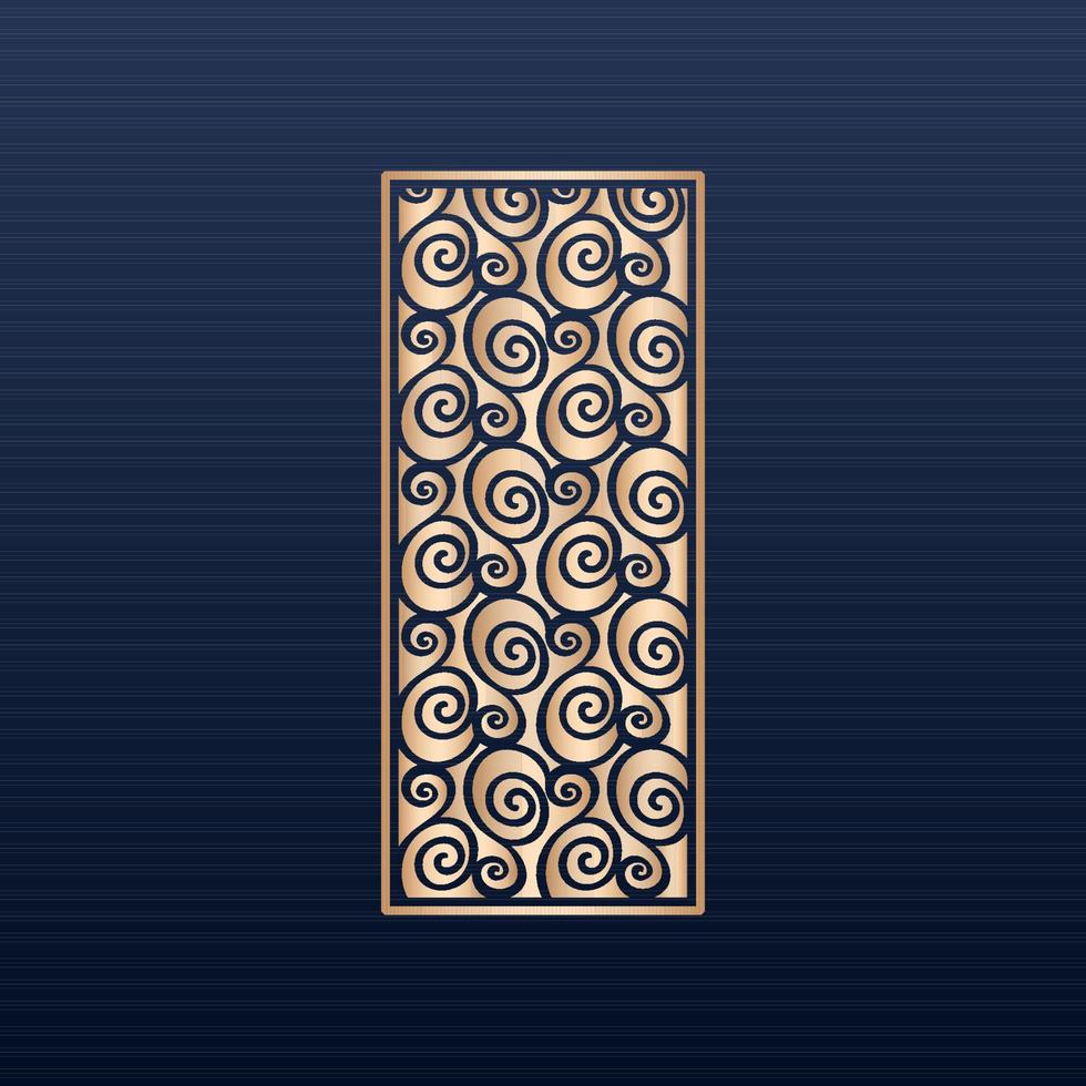 Laser cut islamic pattern - Laser cut decorative panel set with lace pattern square templates- Decorative laser cut panels template with abstract texture. geometric and floral laser cutting cnc dxf vector