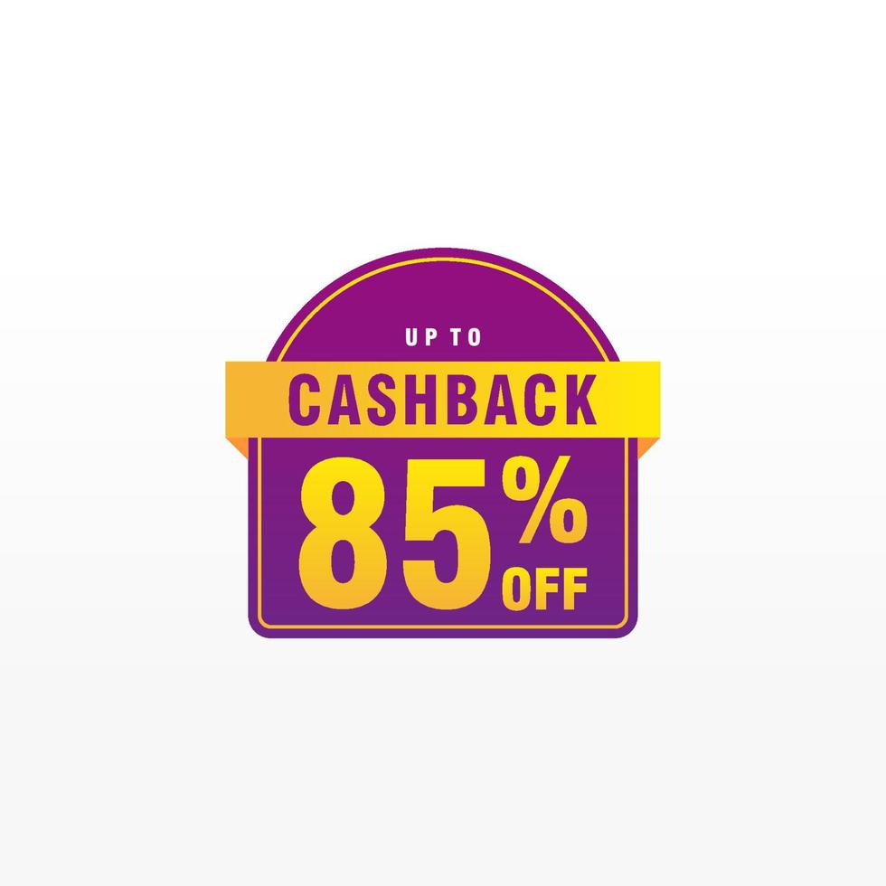 85 discount, Sales Vector badges for Labels, , Stickers, Banners, Tags, Web Stickers, New offer. Discount origami sign banner.