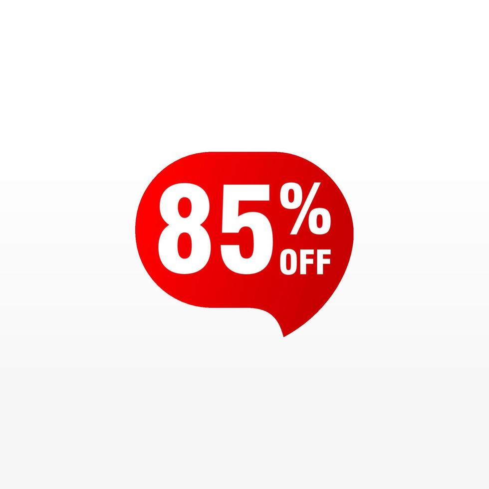 85 discount, Sales Vector badges for Labels, , Stickers, Banners, Tags, Web Stickers, New offer. Discount origami sign banner.