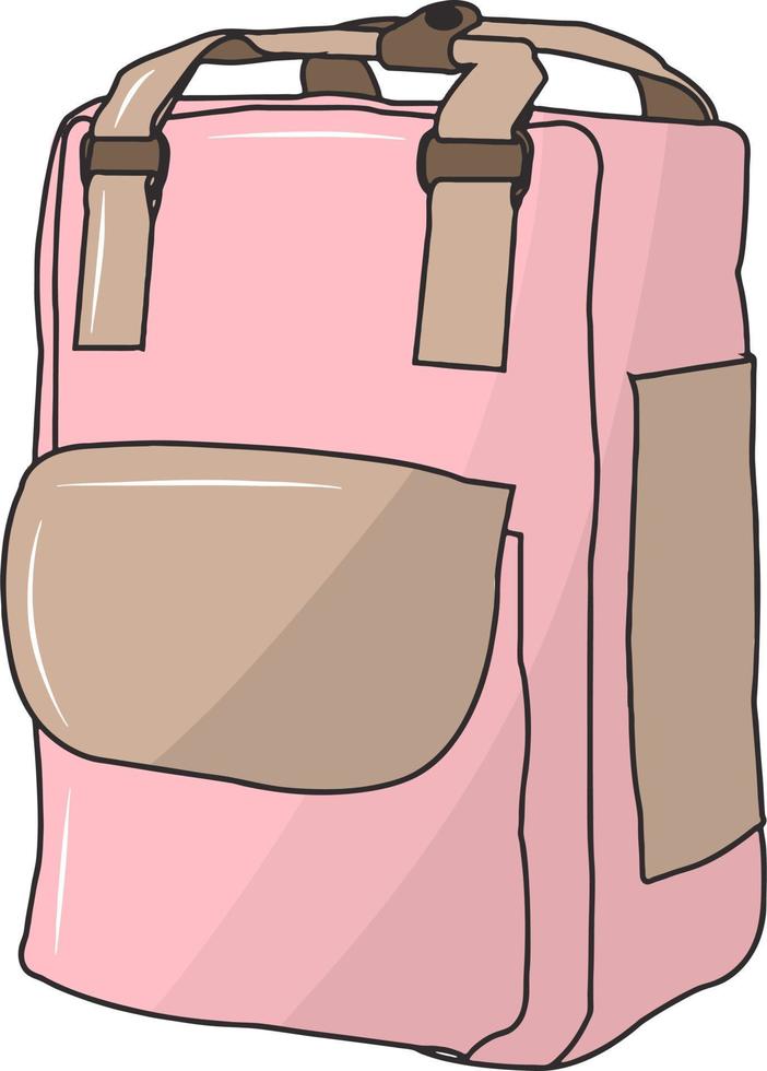 School bag backpack vector