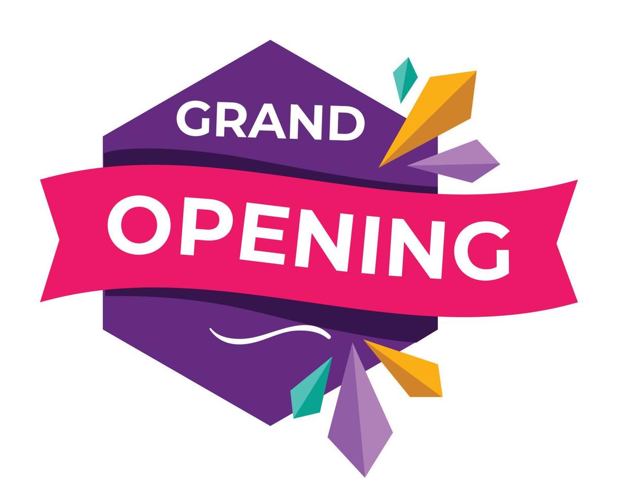 Grand opening soon, announcement of new shop or store 19499740 Vector