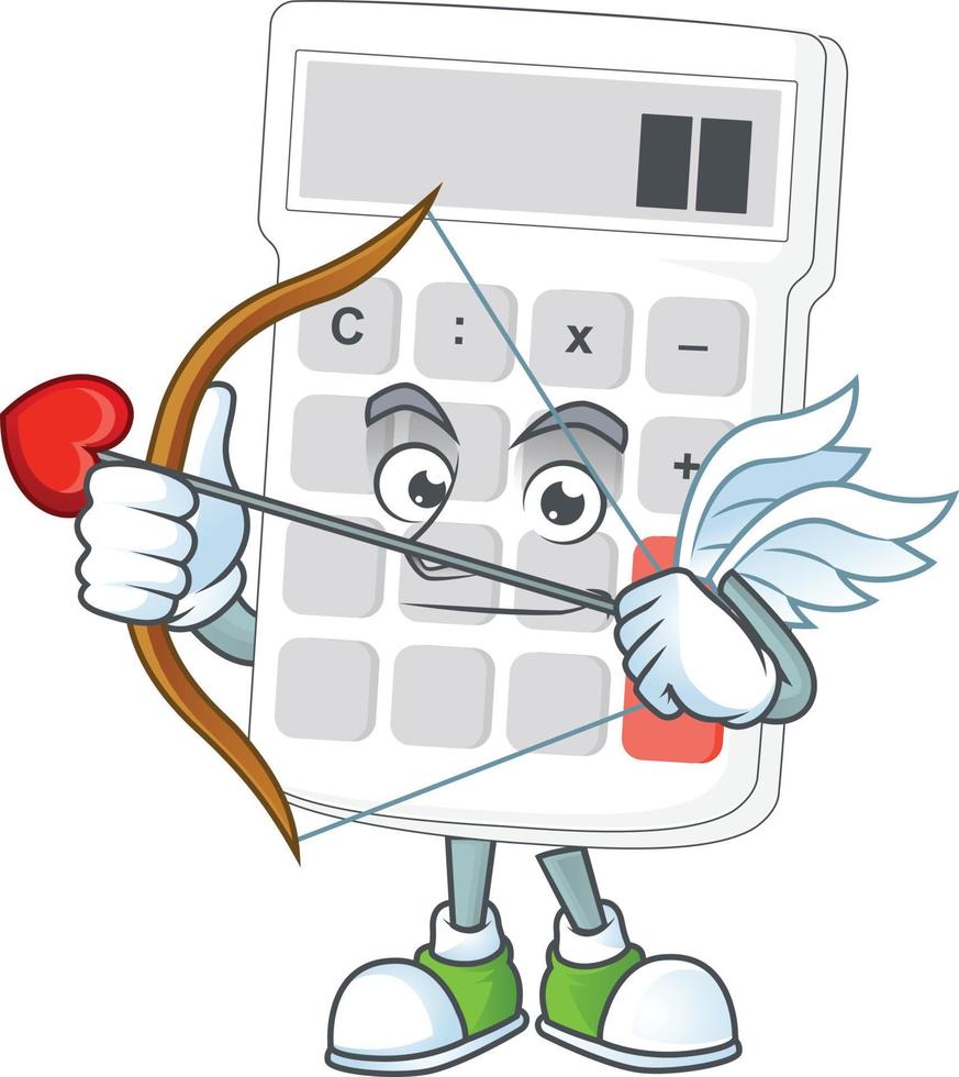 Cartoon Calculator Vector