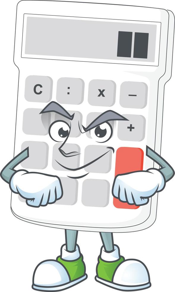 Cartoon Calculator Vector