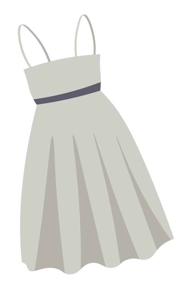 Night dress or pajama for ladies, sensual clothes vector
