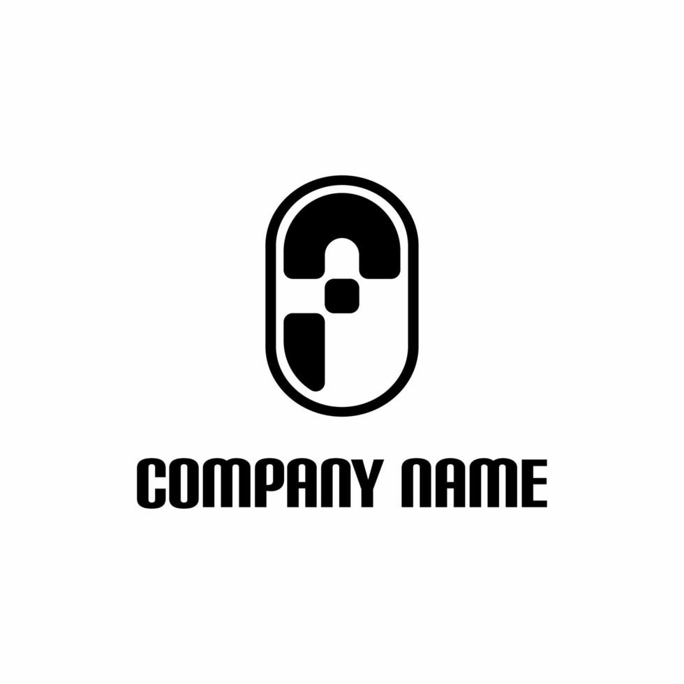 F Letter Logo Vector. Suitable for businesses in the sports and fashion fields. vector