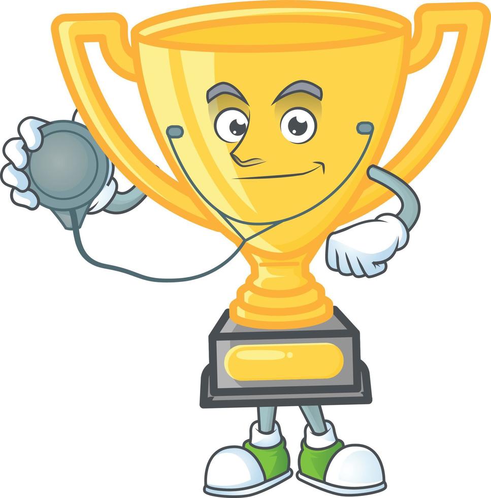 Gold Trophy Vector