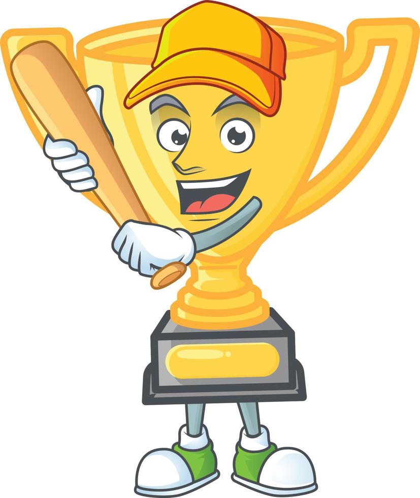 Gold Trophy Vector