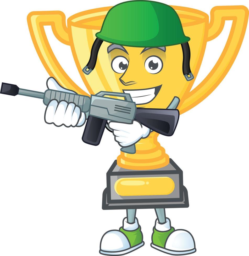 Gold Trophy Vector