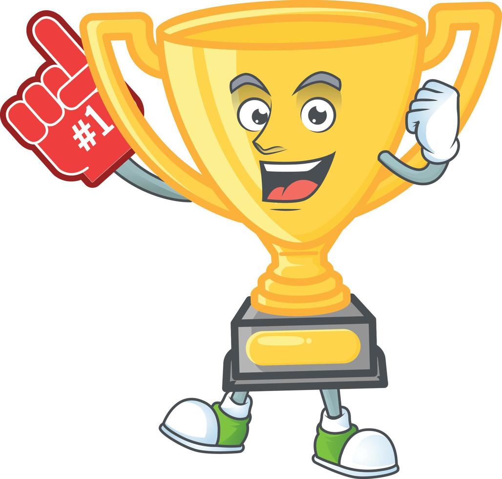 Gold Trophy Vector