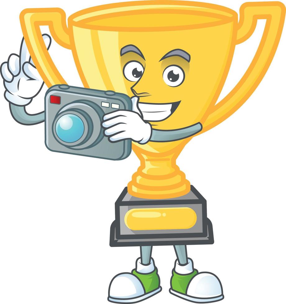 Gold Trophy Vector