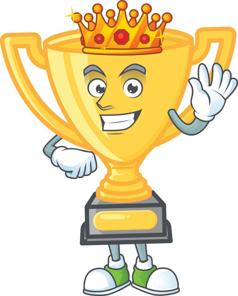 Gold Trophy Vector