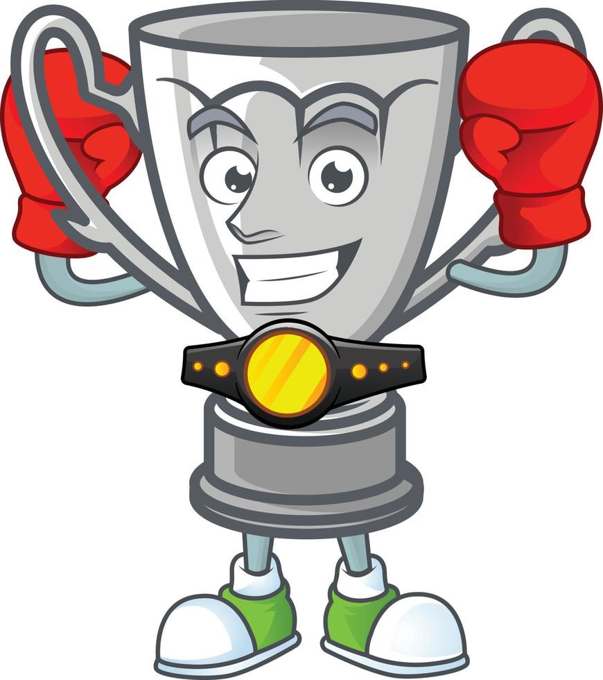 Silver Trophy Vector