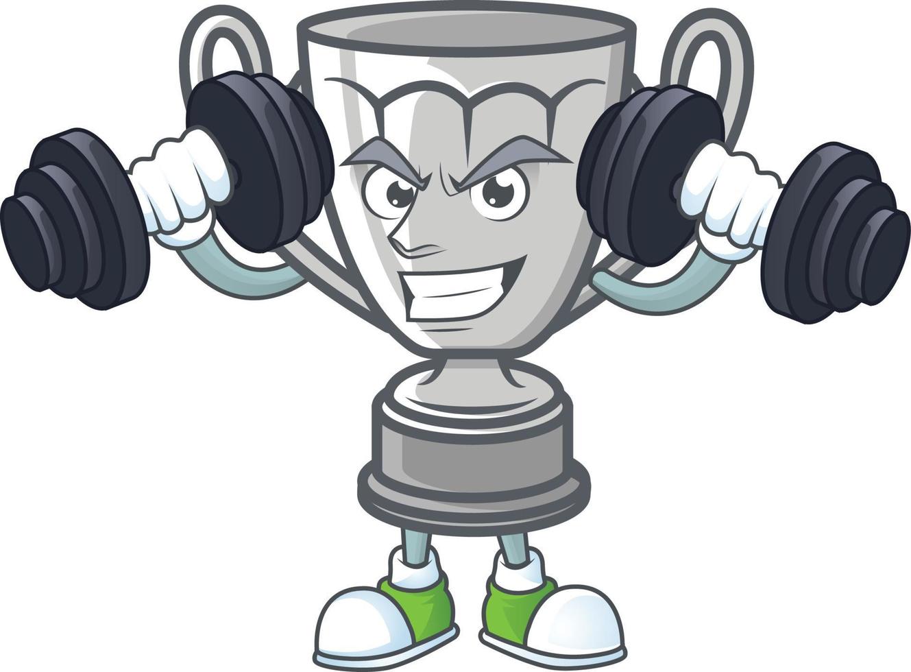 Silver Trophy Vector