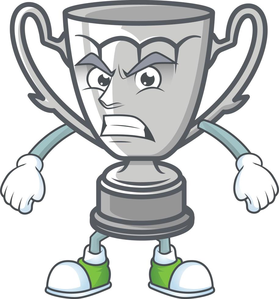 Silver Trophy Vector