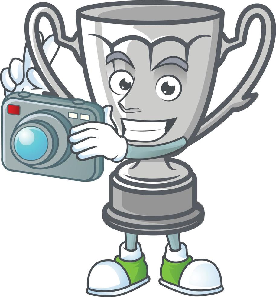 Silver Trophy Vector