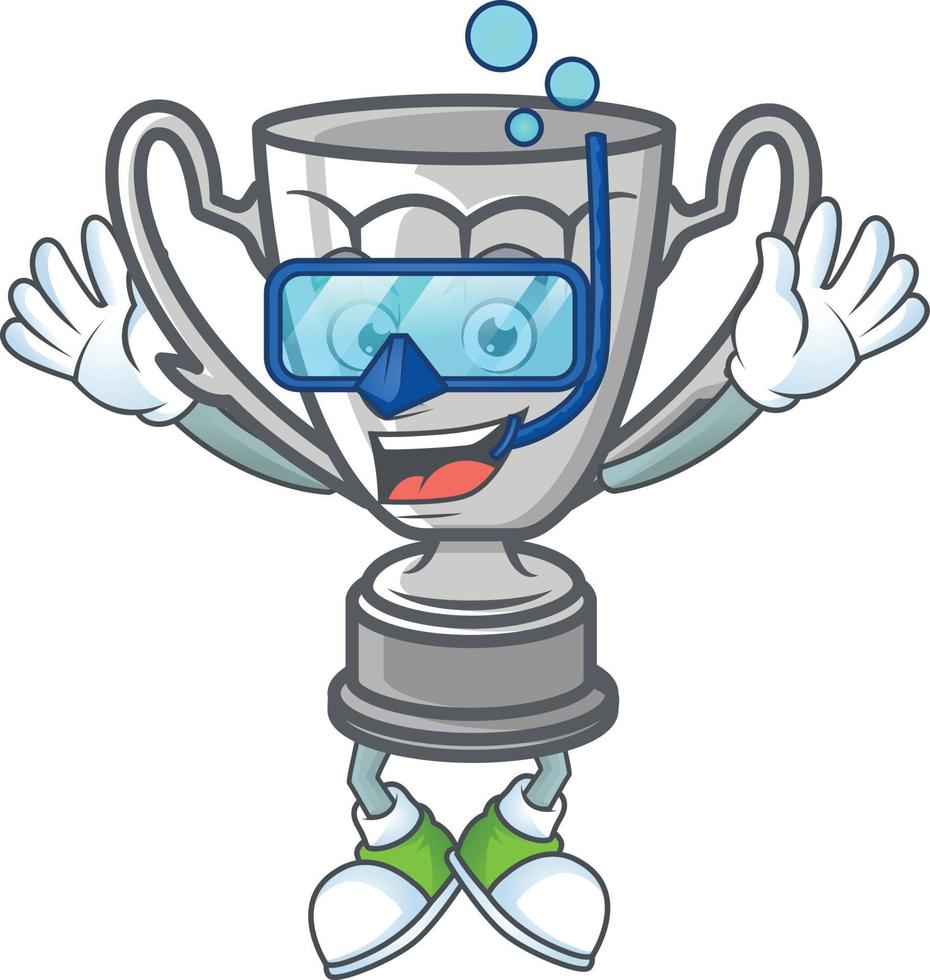 Silver Trophy Vector