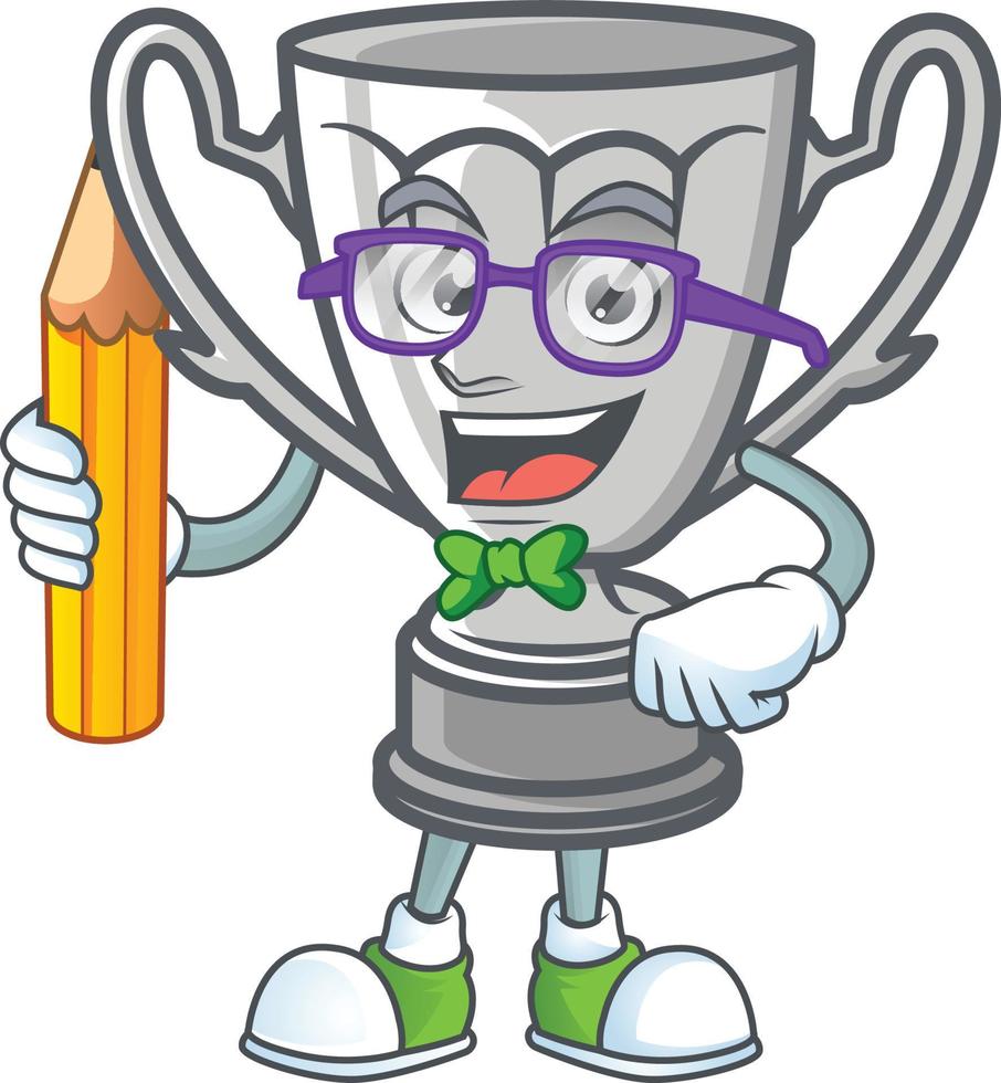 Silver Trophy Vector