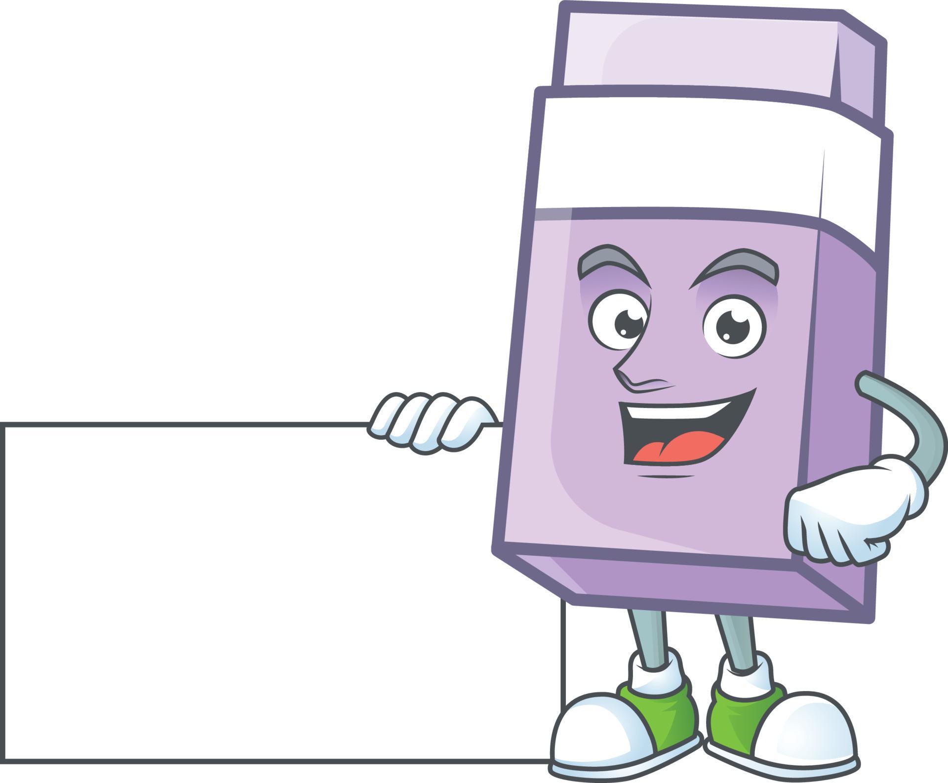 Cartoon Eraser Vector 19501602 Vector Art at Vecteezy