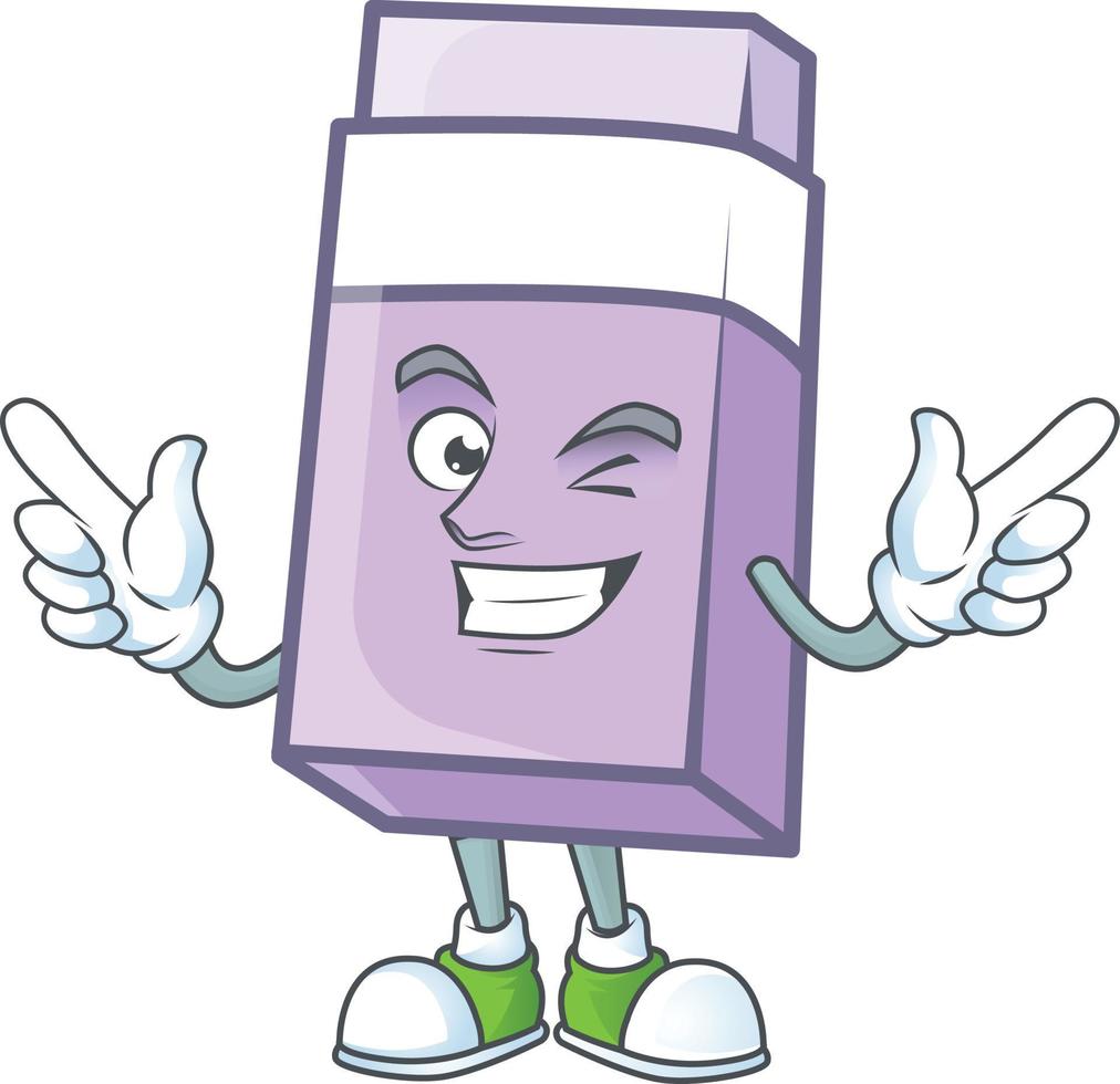 Cartoon Eraser Vector